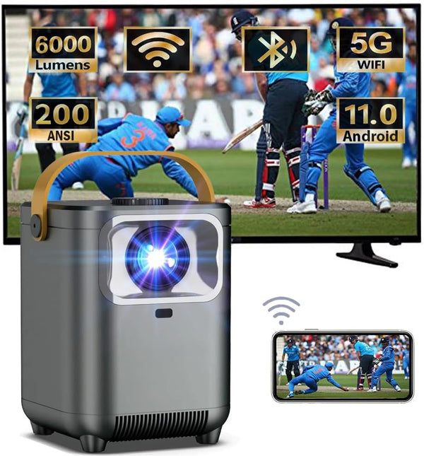جهاز عرض زوتيمو 1080P – بلوتوث ومحمول 4000 لومن